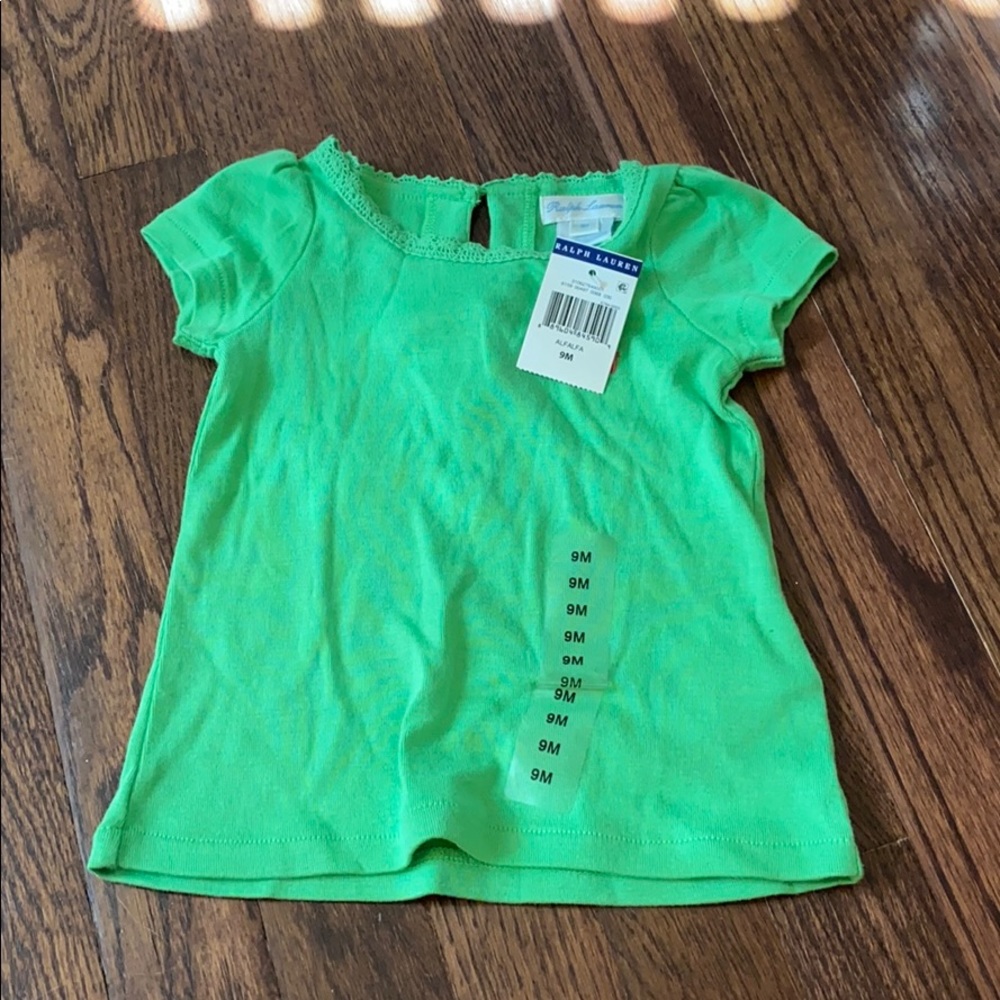 9 month Shirt NWT NEW Ralph Lauren Tee Shirt